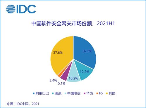 2021年上半年中國IT安全軟件市場分析 網絡與信息安全軟件開發強勁增長